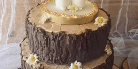 A wedding cake